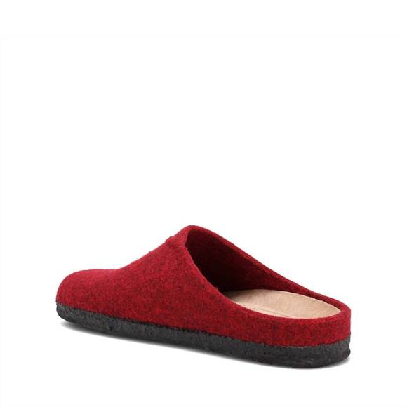 NEW TAOS women's wooled class slip on in red - Picture 2 of 4